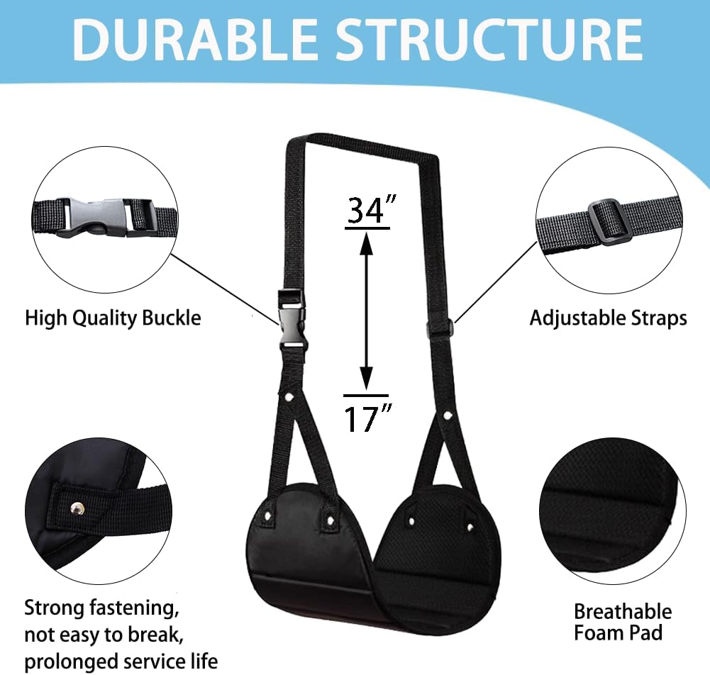 2 Pack Airplane Travel Footrest Hammocks