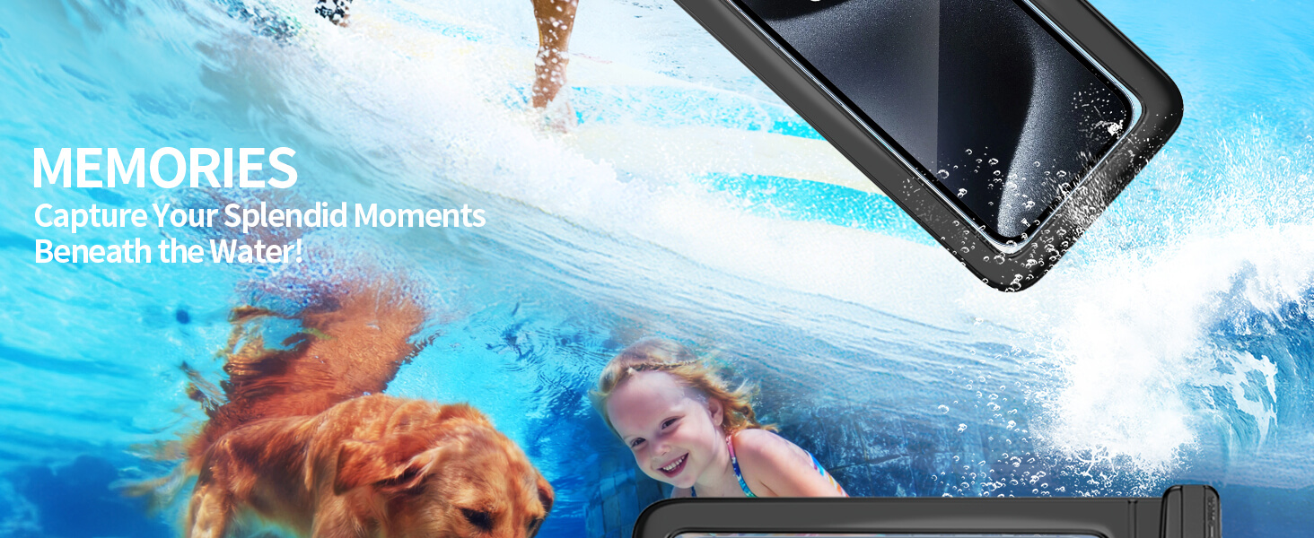 6 Pack 8.5" Waterproof Cell Phone Pouch — image 2