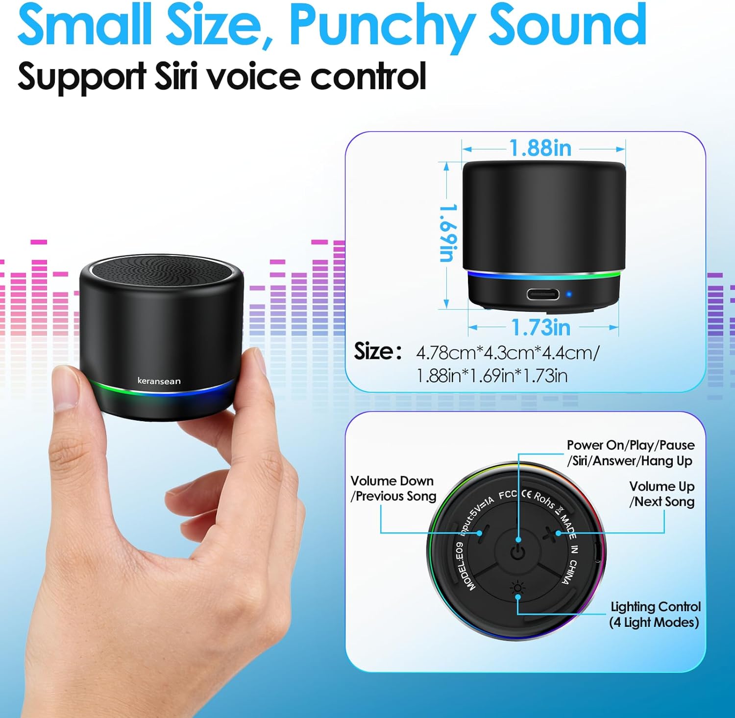 Portable Bluetooth Speaker 5.4